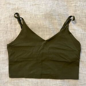 Athleta Transcend Crop sports bra